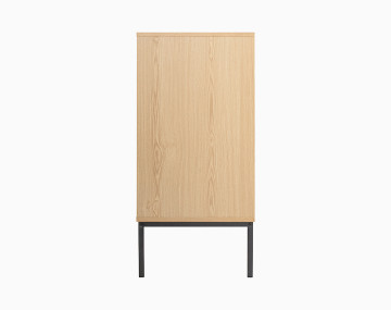 Buffet bas bois 2 portes 100 cm Nagato