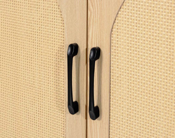 Buffet bas bois 2 portes 100 cm Nagato