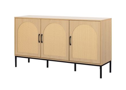 Nagato - buffet bas - bois - 150 cm Bestmobilier