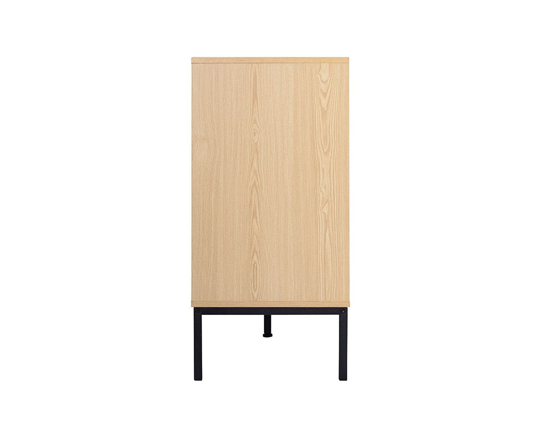 Nagato - buffet bas - bois - 150 cm Bestmobilier