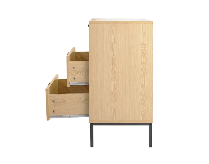 Nagato - commode - bois - 70 cm Bestmobilier