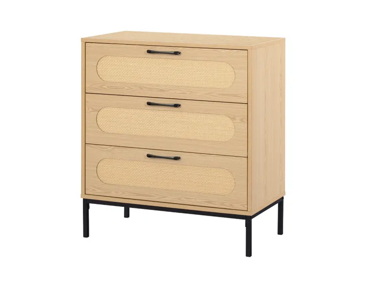 Nagato - commode - bois - 70 cm Bestmobilier