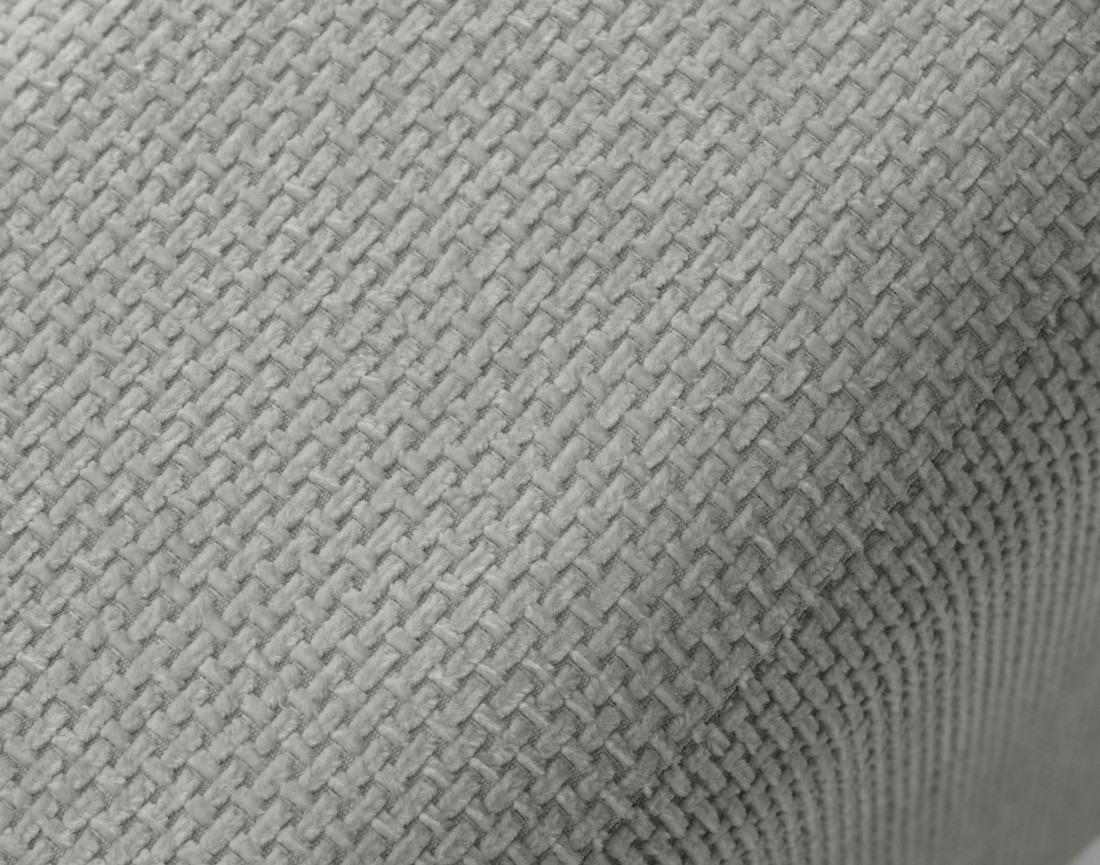 Fauteuil en velours texturé Pivoine