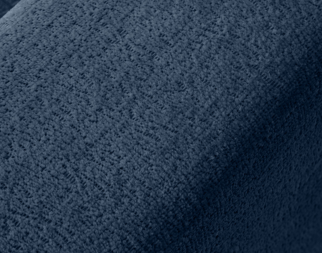 Canapé d'angle réversible 4 places convertible en velours texturé Livy