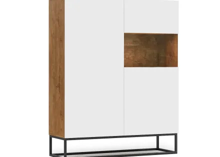 Buffet haut 2 portes 120 cm Roman