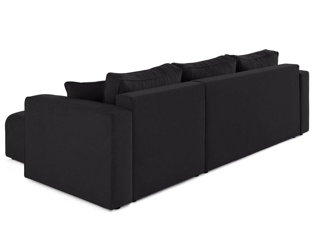 Canapé d'angle déhoussable réversible 4 places en tissu Topaze Canapé d'angle déhoussable réversible 4 places en tissu Topaze