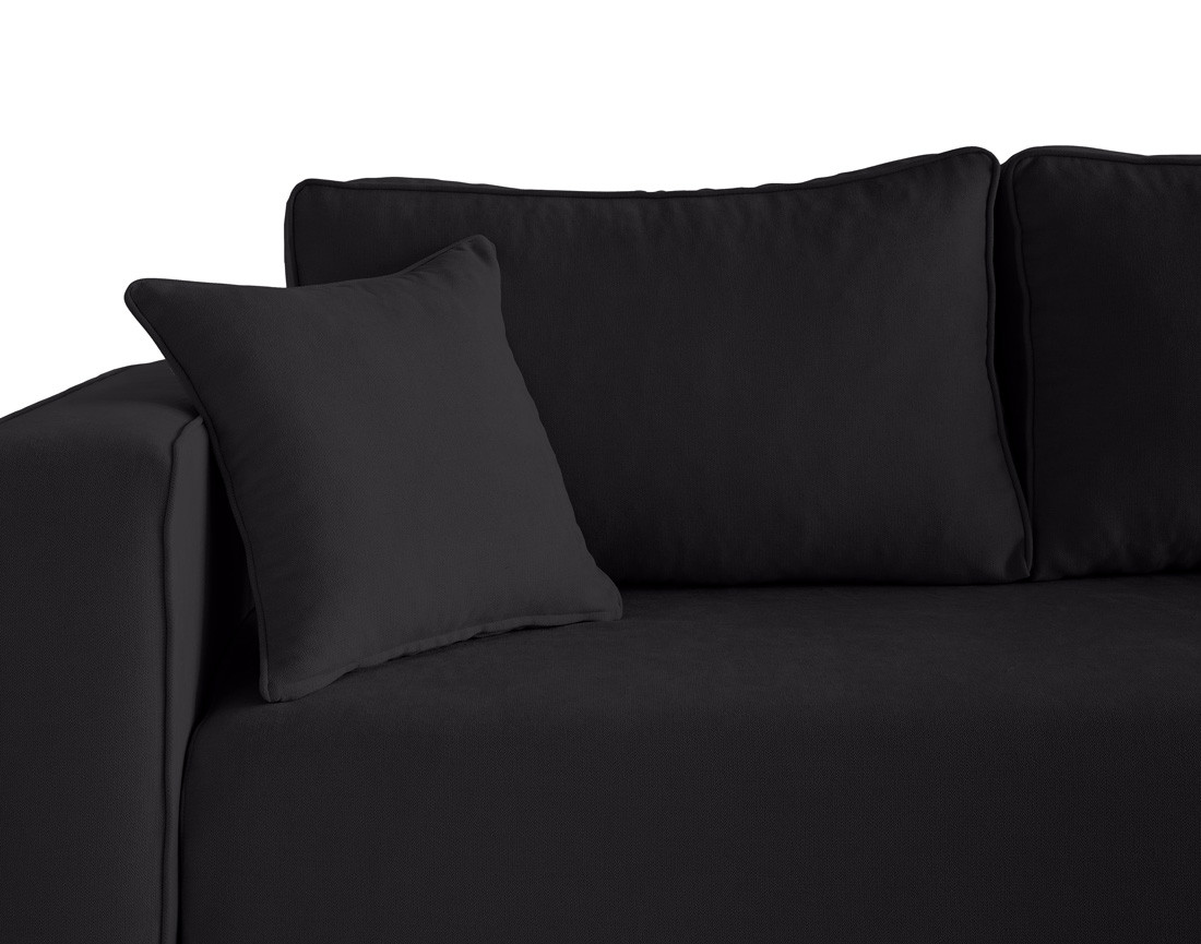 Canapé d'angle déhoussable réversible 4 places en tissu Topaze Canapé d'angle déhoussable réversible 4 places en tissu Topaze