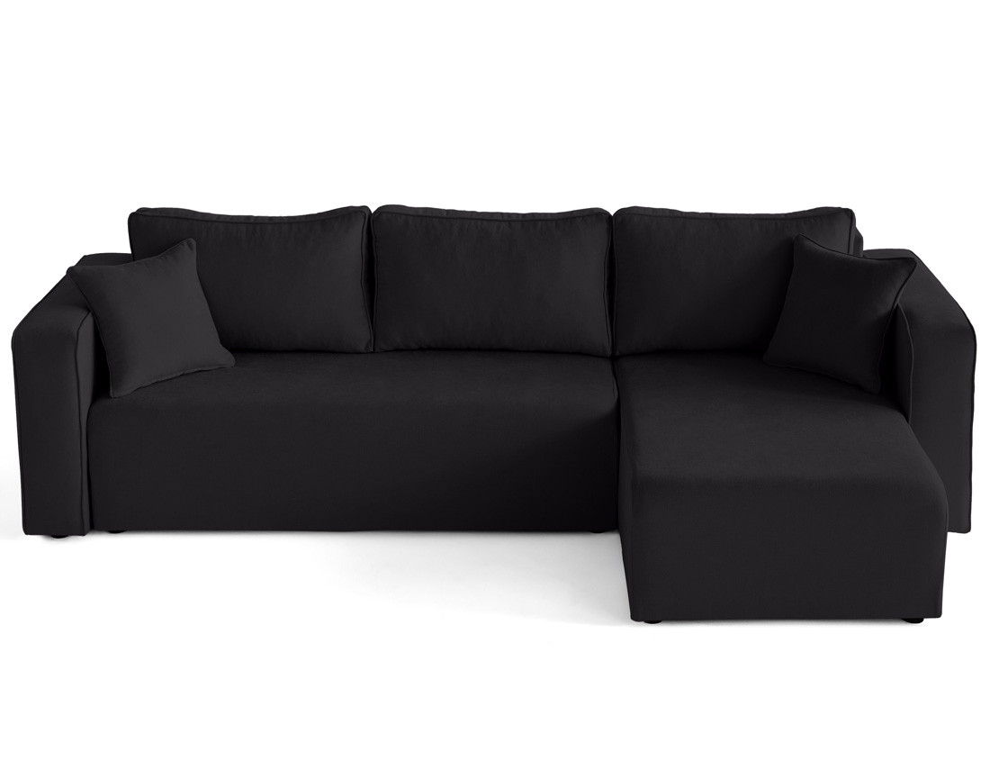 Canapé d'angle déhoussable réversible 4 places en tissu Topaze Canapé d'angle déhoussable réversible 4 places en tissu Topaze