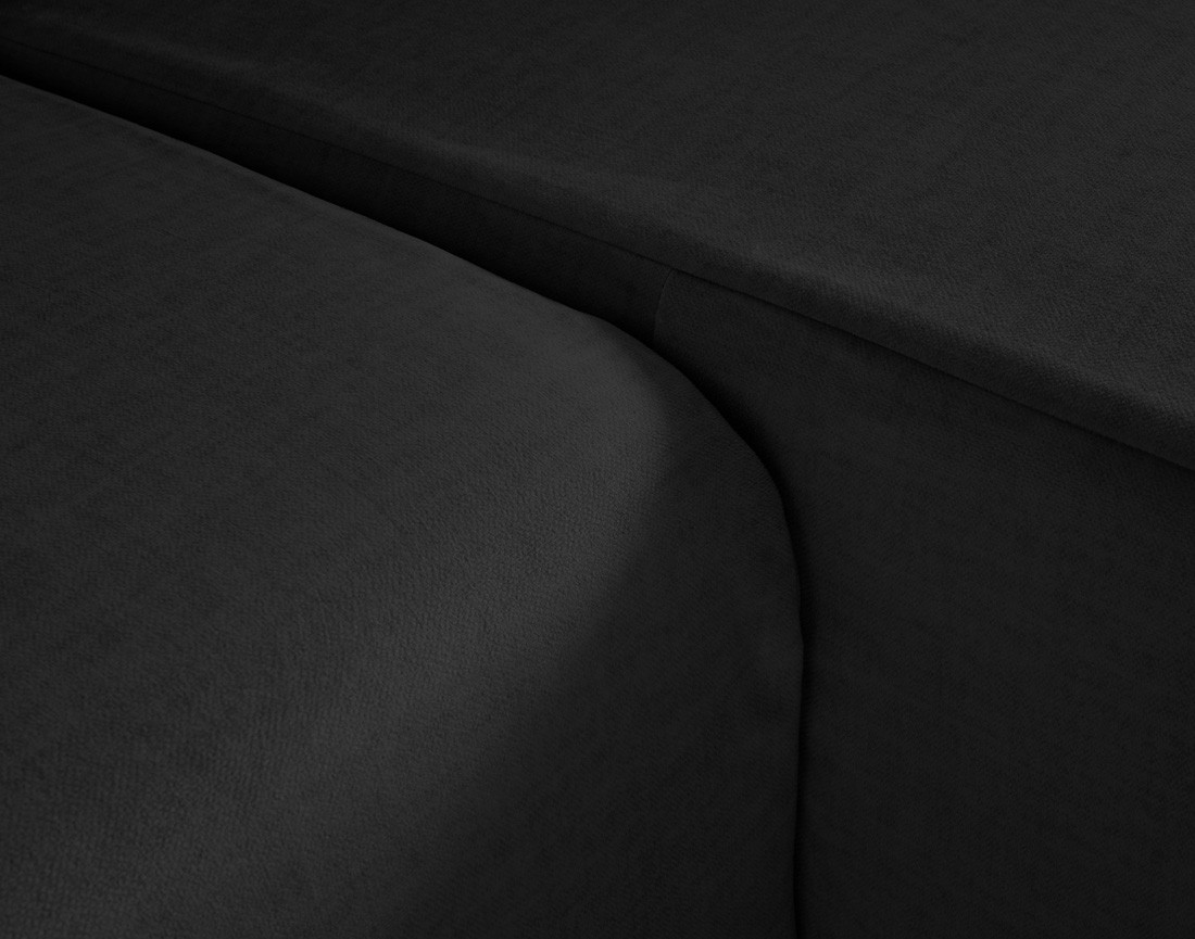 Canapé d'angle déhoussable réversible 4 places en velours Topaze Canapé d'angle déhoussable réversible 4 places en velours Topaze