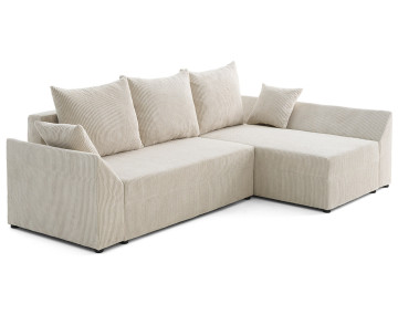 Canapé d'angle réversible 4 places convertible Mike - Best Mobilier