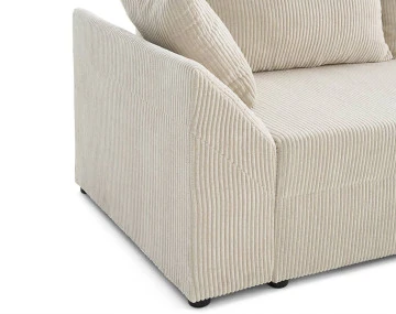 Canapé d'angle réversible 4 places convertible Mike - Best Mobilier
