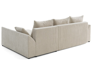 Canapé d'angle réversible 4 places convertible Mike - Best Mobilier