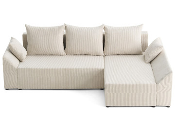 Canapé d'angle réversible 4 places convertible Mike - Best Mobilier