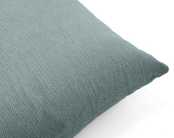 Coussin en tissu texturé...