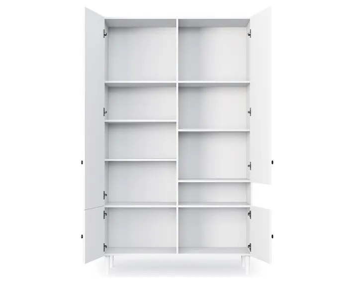 Armoire blanc 120x200 cm Gaby