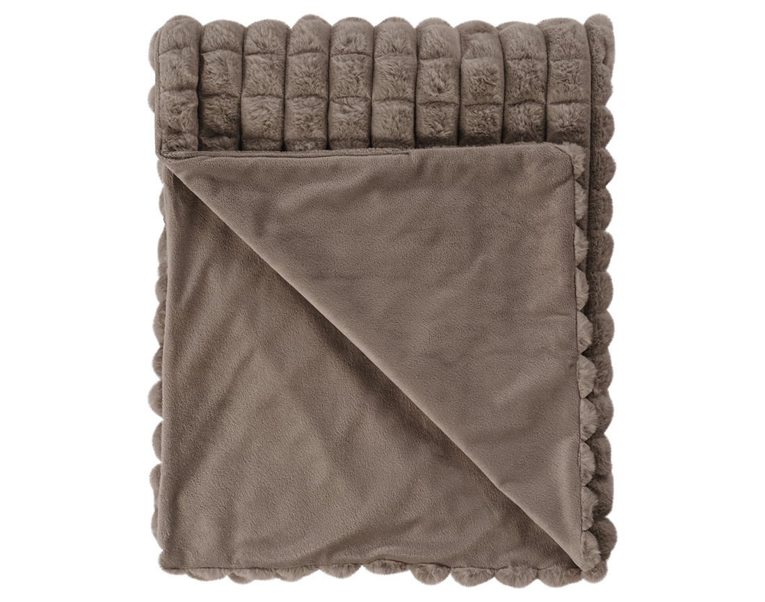 Plaid 150x200 cm en velours Sweety