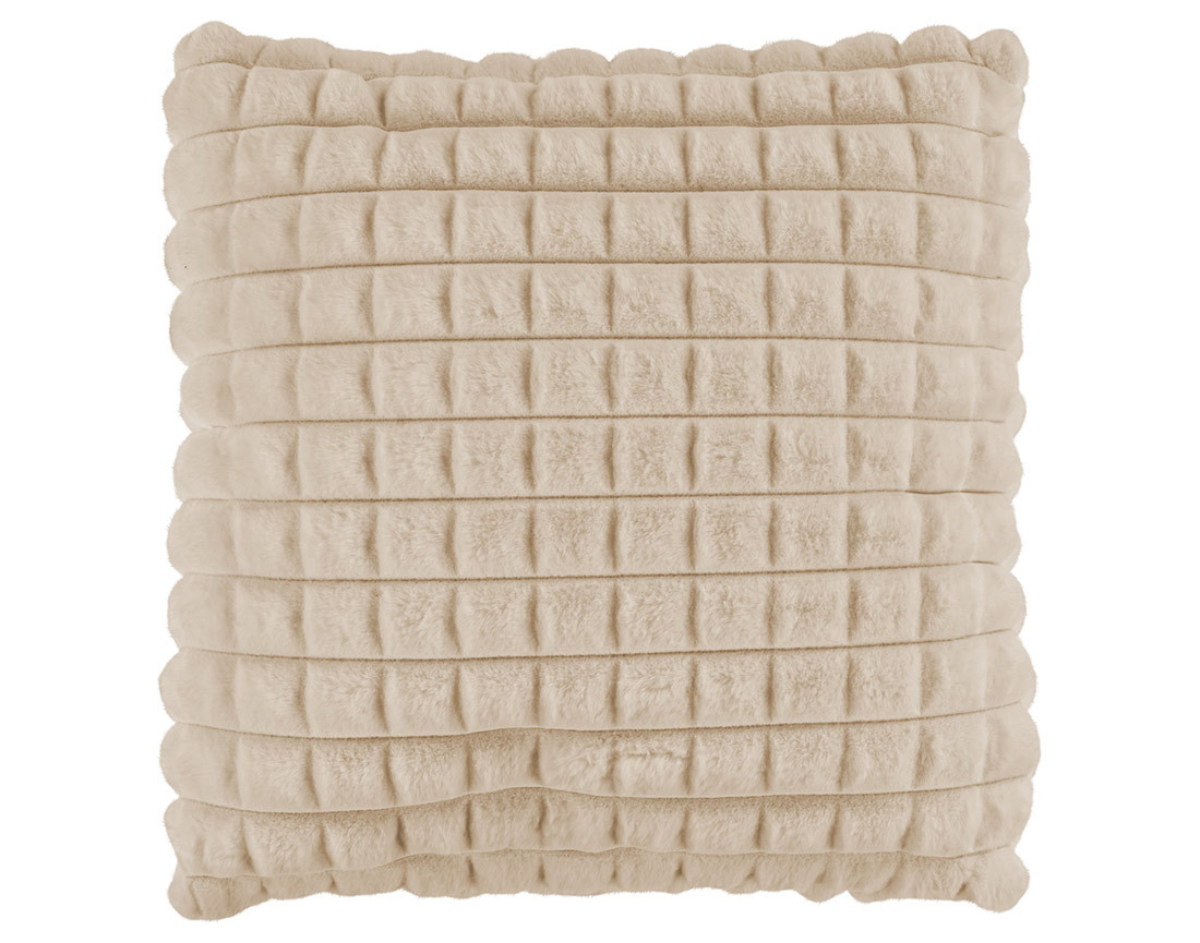 Coussin en fausse fourrure 45x45 cm Sweety
