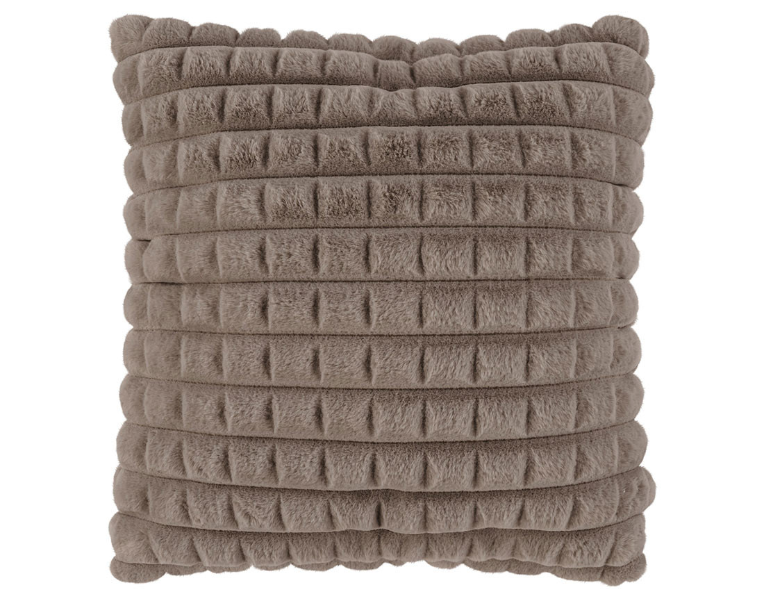 Coussin en fausse fourrure 45x45 cm Sweety