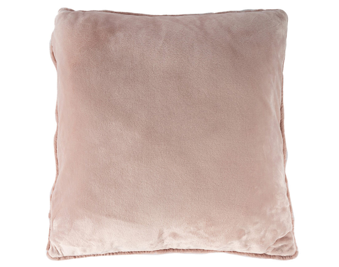 Coussin en fausse fourrure 48x48 cm Joy
