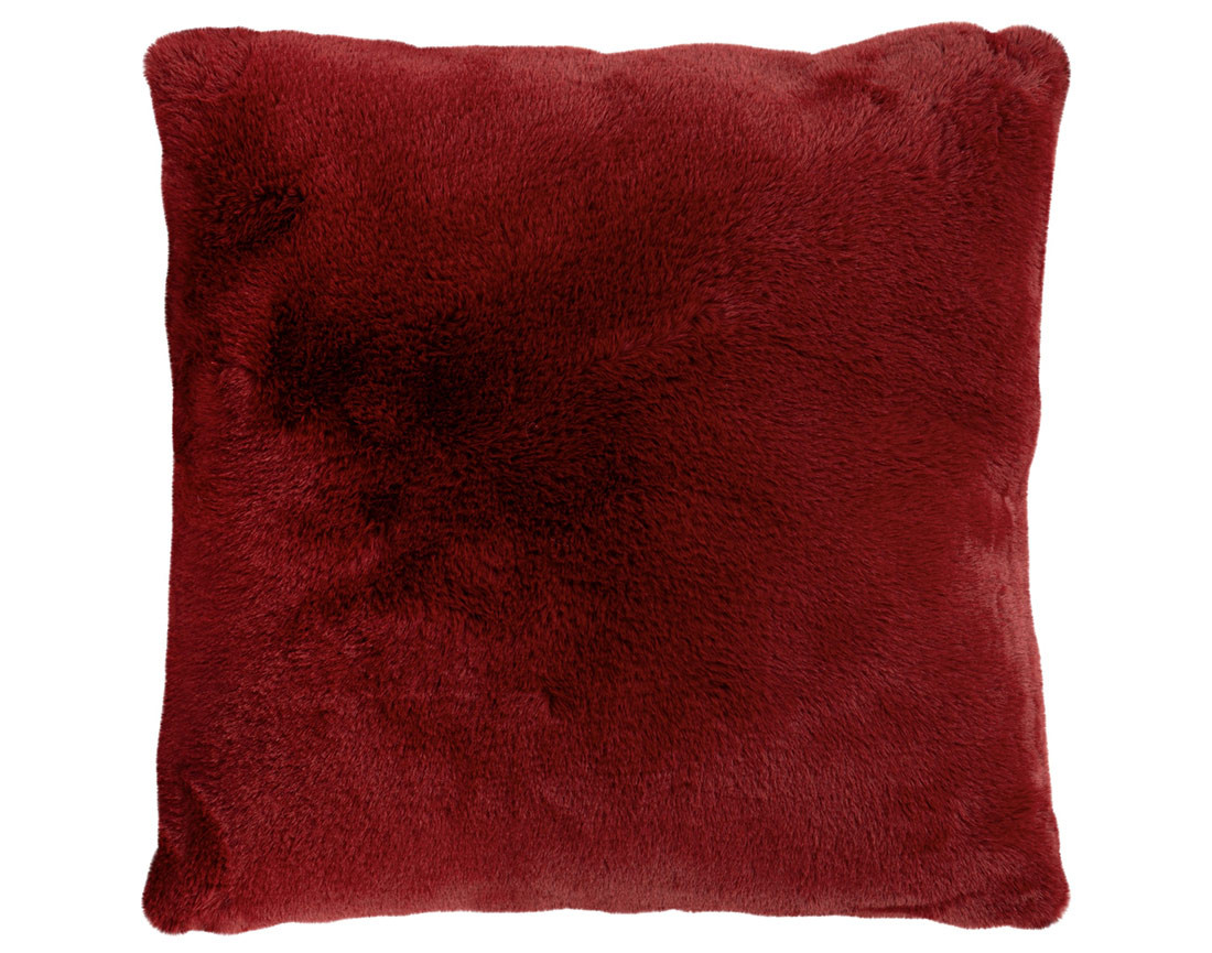 Coussin en fausse fourrure 48x48 cm Joy
