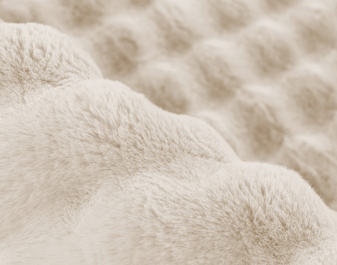 Tapis 80x150 cm en fausse fourrure Sweety