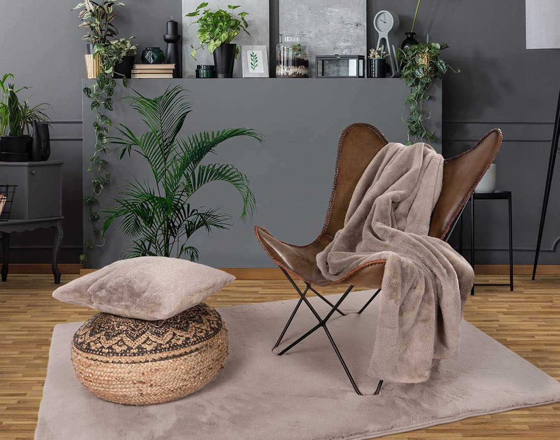 Plaid 150x200 cm en fausse fourrure Joy