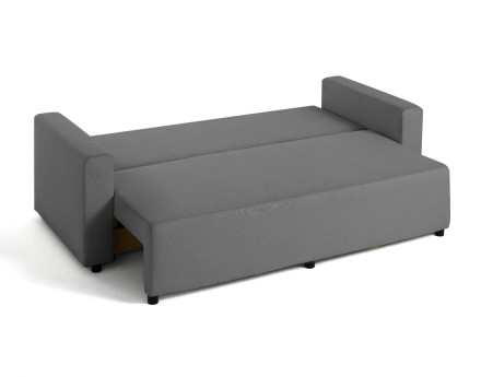 Canapé 3 places convertible avec coffre en tissu Regala