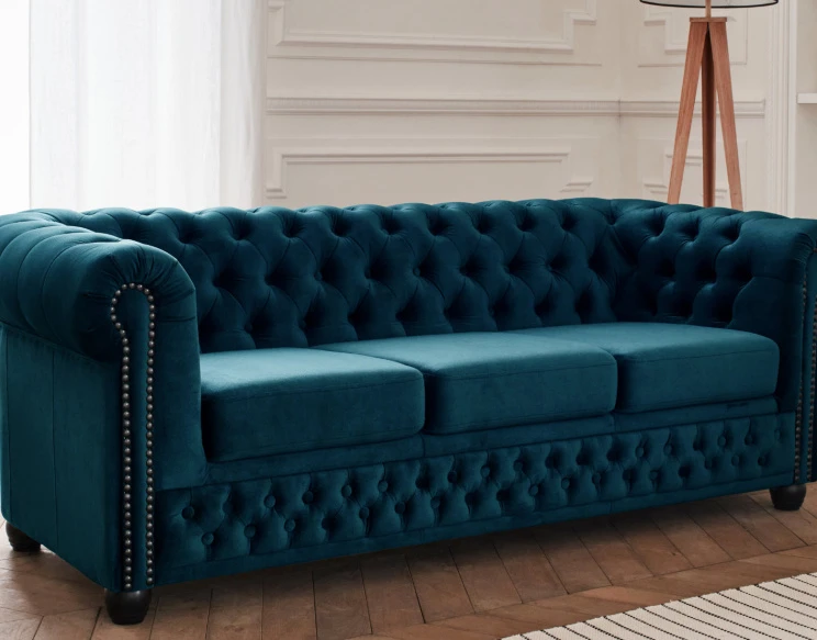 Canapé Chesterfield 3...