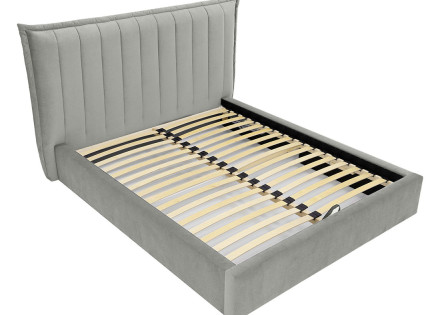 Lit coffre 180x200 cm en velours Esmee