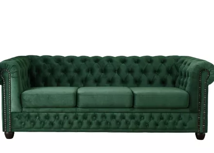 Canapé Chesterfield 3 places en velours William