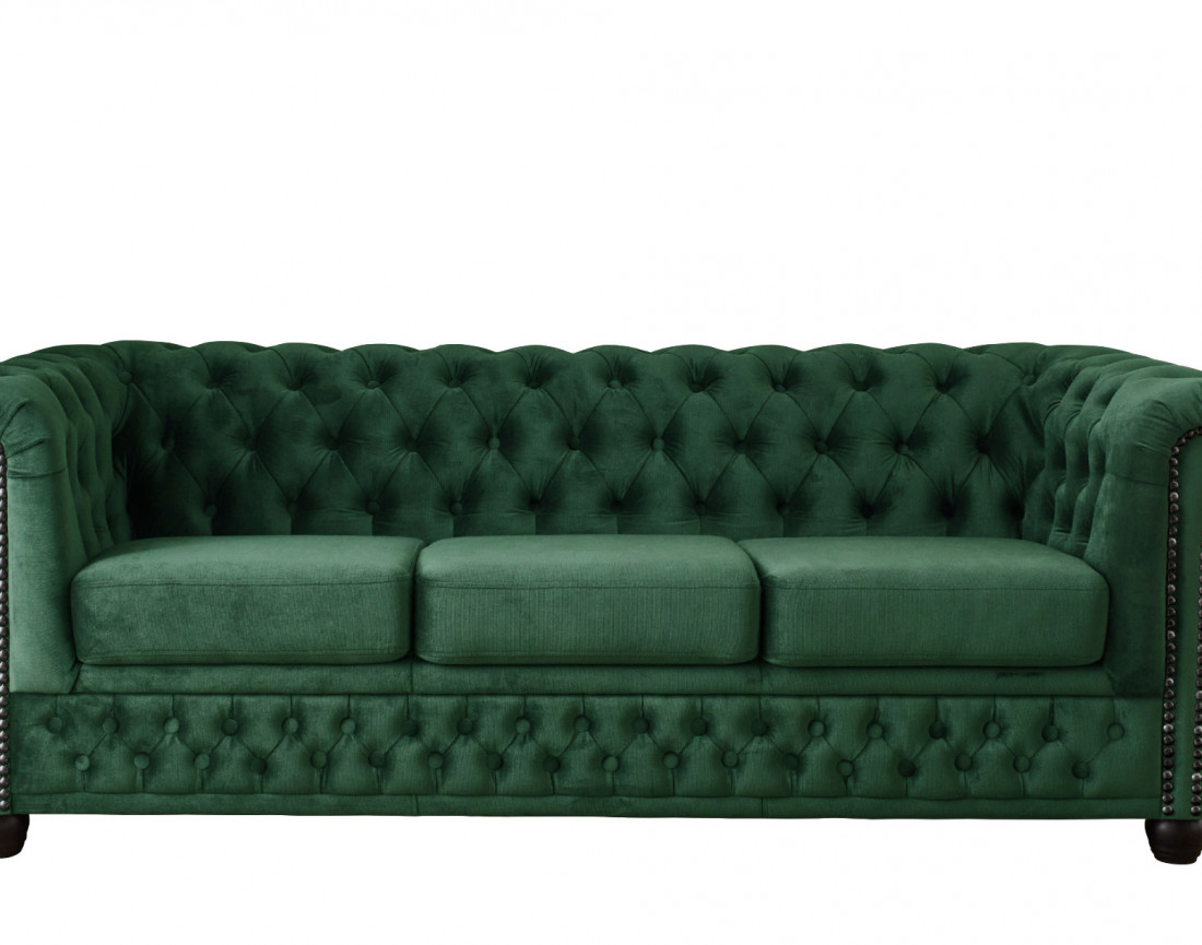 Canapé Chesterfield 3 places en velours William