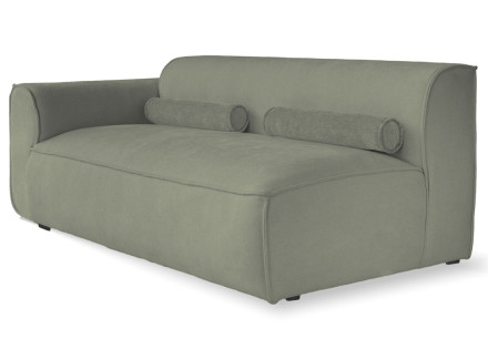Module d'assise gauche en tissu texturé Felix