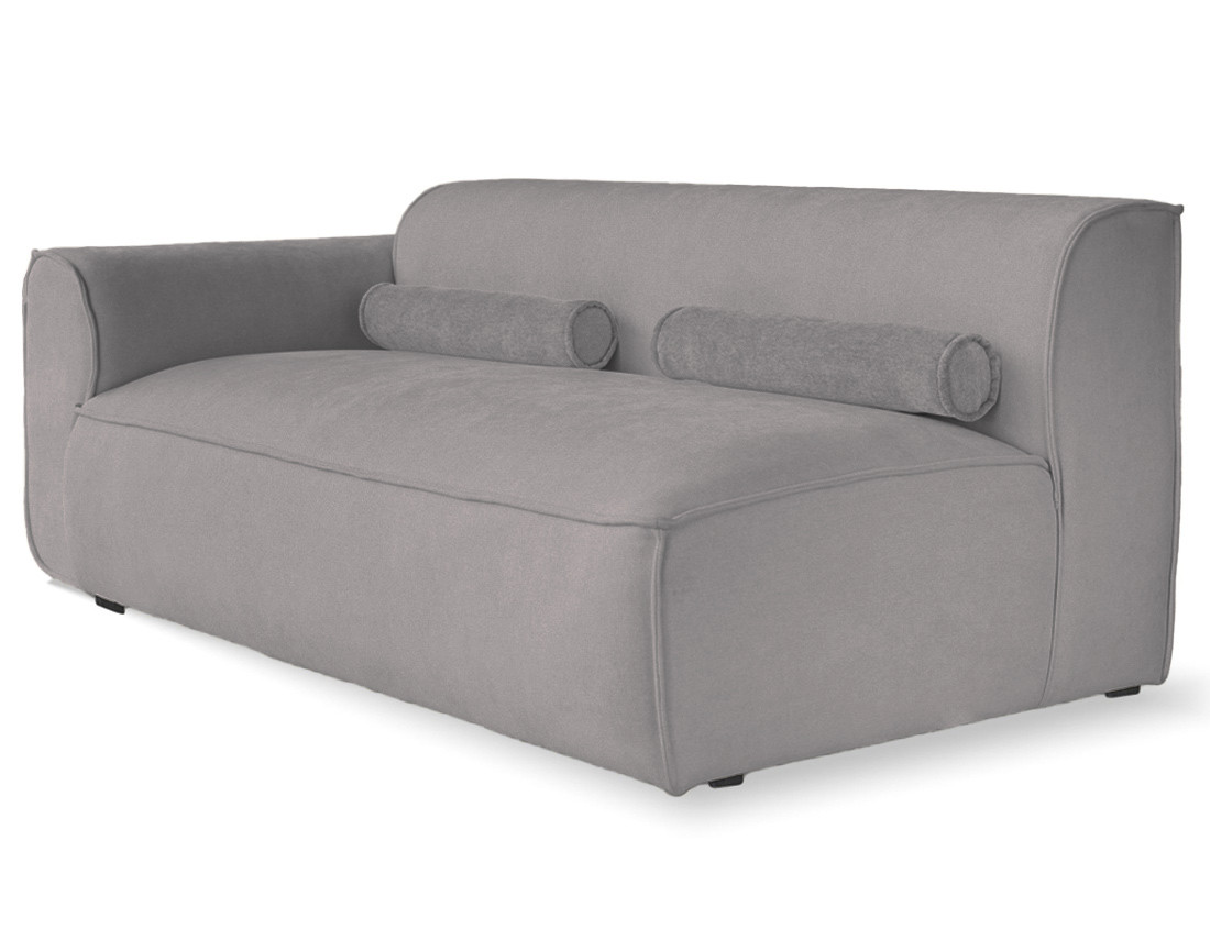 Module d'assise gauche en tissu texturé Felix