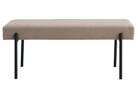 Banc en tissu bouclette 100 cm Romeo