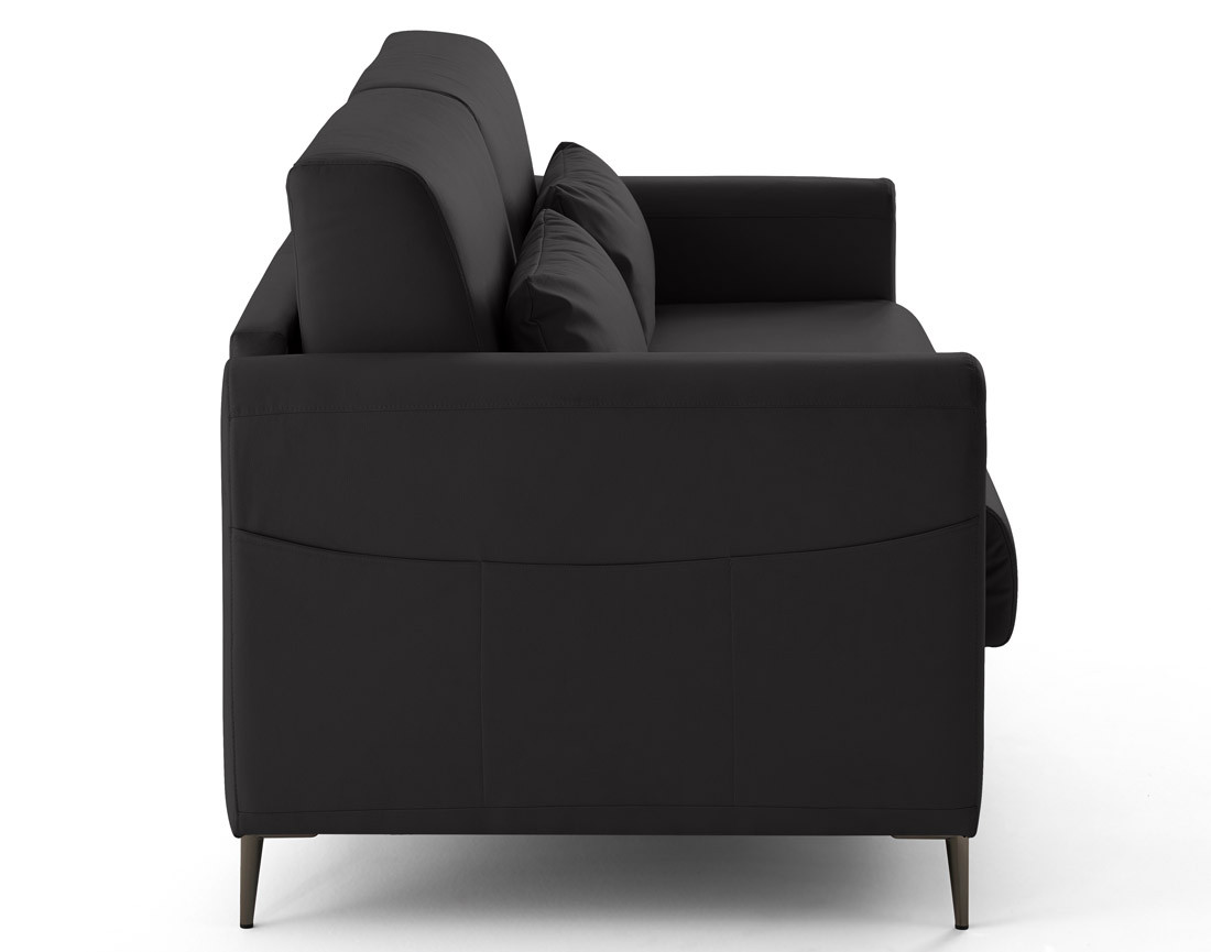 Canapé OWEN 3 places convertible express quotidien en simili | Best Mobilier