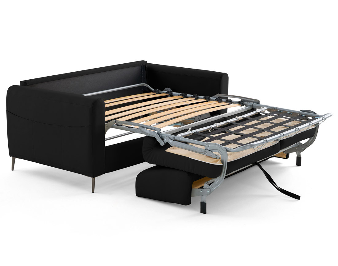 Canapé OWEN 3 places convertible express quotidien en simili | Best Mobilier