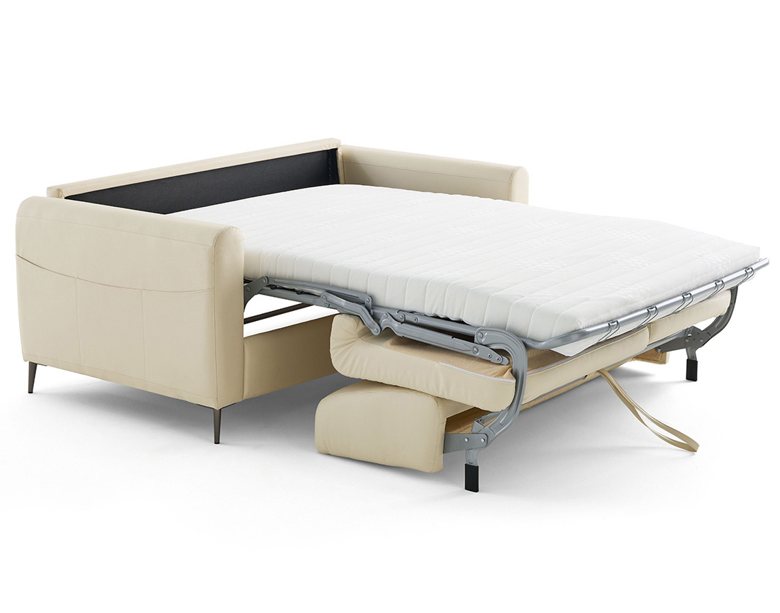 Canapé 3 places convertible express quotidien en simili Owen