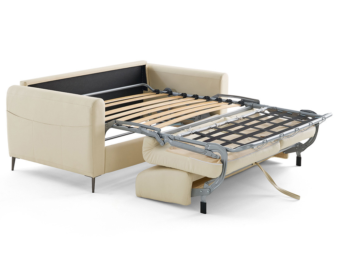 Canapé OWEN 3 places convertible express quotidien en simili | Best Mobilier