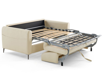 Canapé OWEN 3 places convertible express quotidien en simili | Best Mobilier