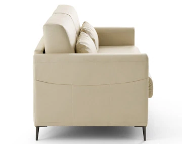 Canapé OWEN 3 places convertible express quotidien en simili | Best Mobilier