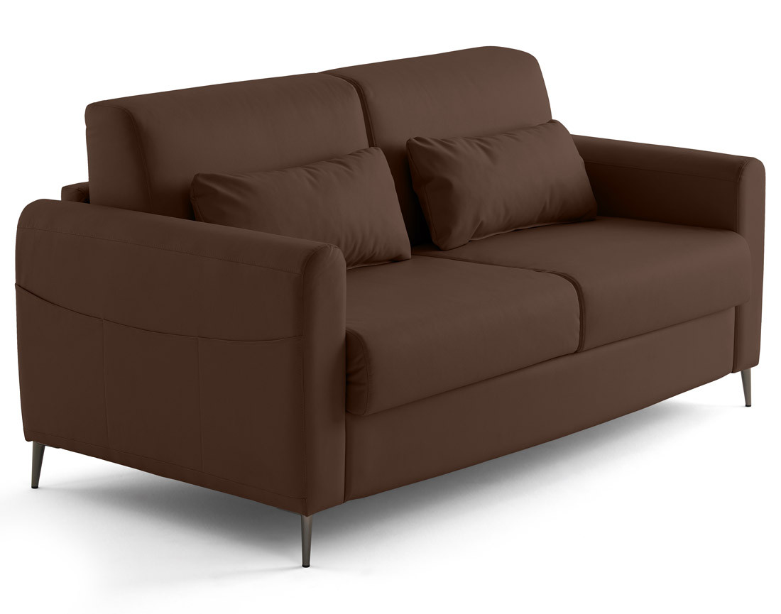 Canapé OWEN 3 places convertible express quotidien en simili | Best Mobilier