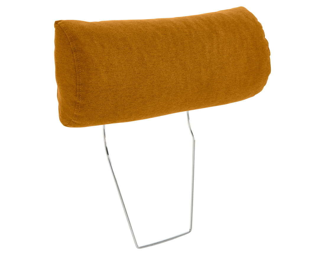 Canapé d'angle réversible 4 places avec têtières amovible en tissu Barrie