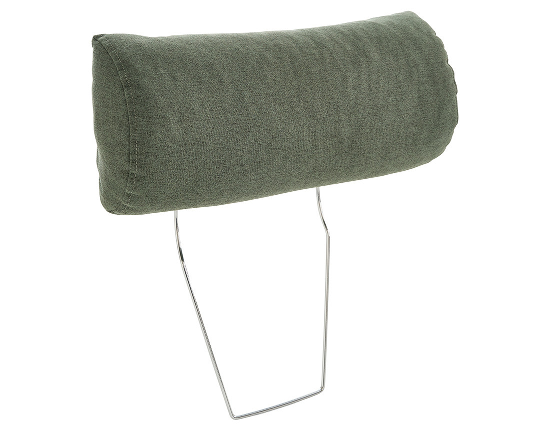 Canapé d'angle réversible 4 places avec têtières amovible en tissu Barrie