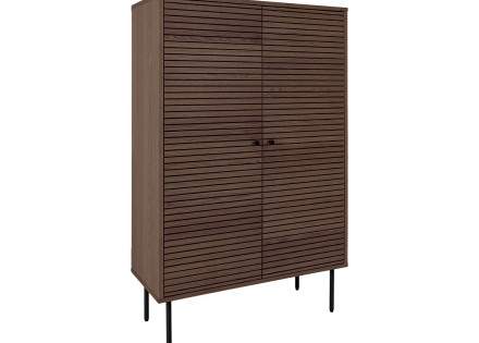 Buffet haut en chêne 80x130 cm Tolga
