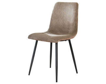 Lot de 4 chaises en velours...