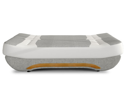 Canapé convertible clic-clac 3 places en tissu Nelson