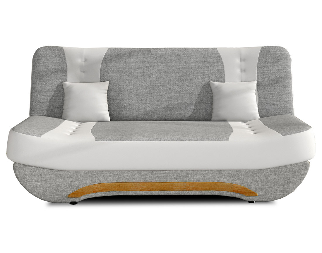 Canapé convertible clic-clac 3 places en tissu Nelson Canapé convertible clic-clac 3 places en tissu Nelson