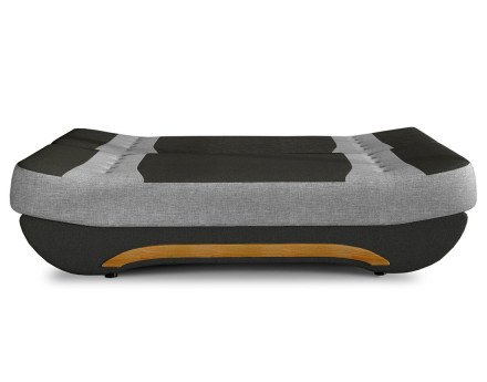 Canapé convertible clic-clac 3 places en tissu Nelson