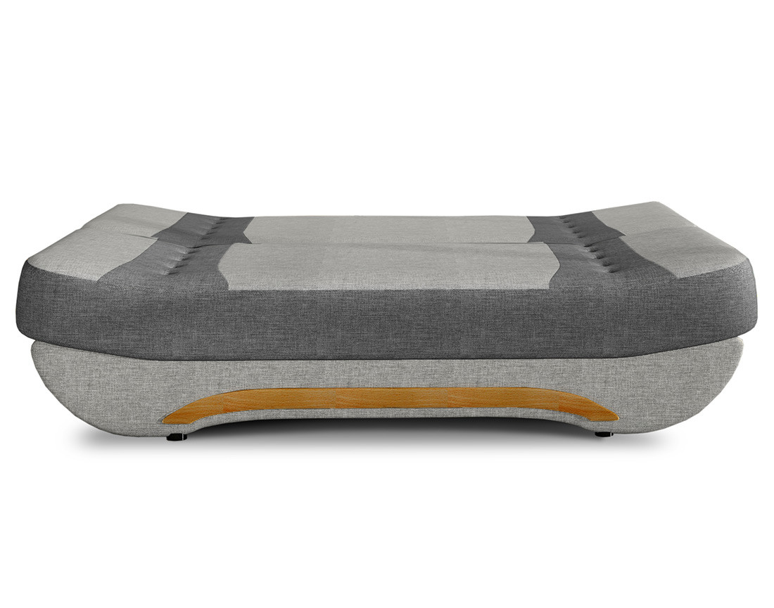 Canapé convertible clic-clac 3 places en tissu Nelson