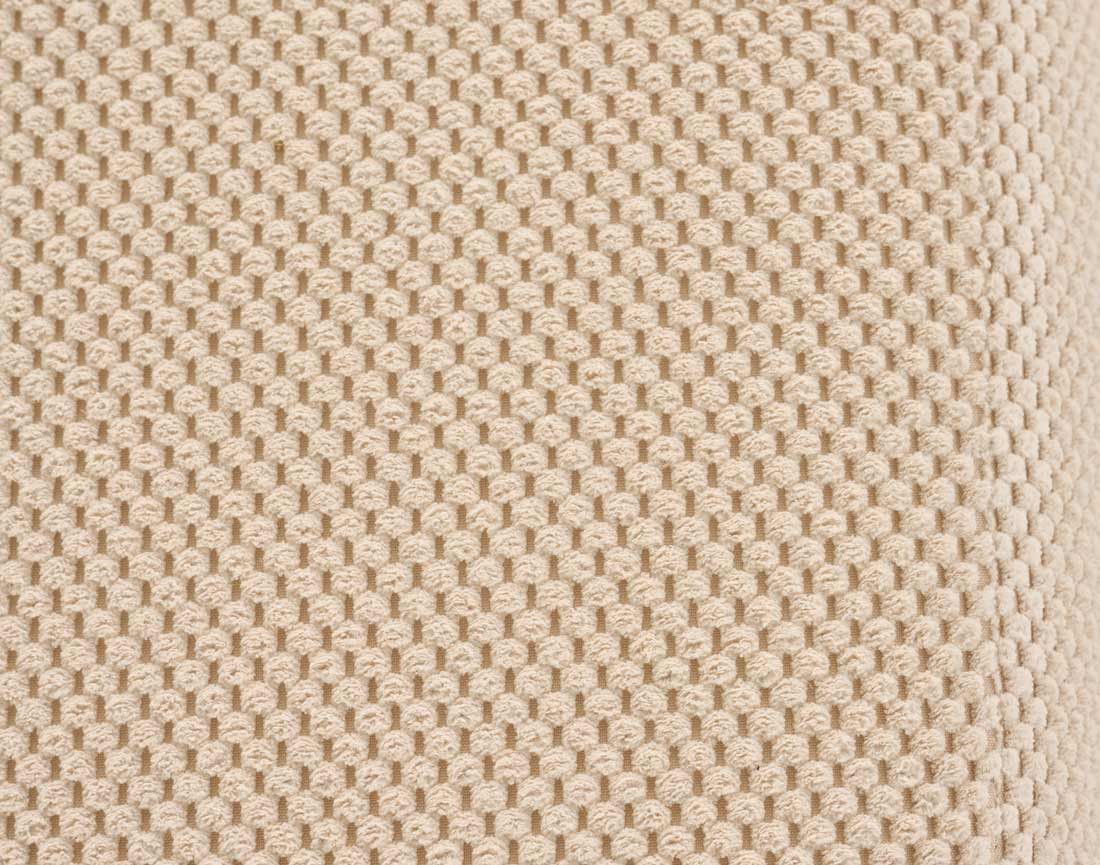 Canapé droit 3 places en velours texturé Charles Canapé droit 3 places en velours texturé Charles